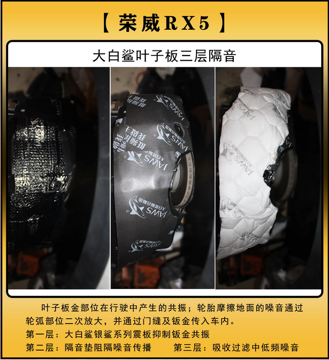[鄭州環(huán)亞]2019年10月6日榮威RX5汽車隔音改裝案例-第9張圖片